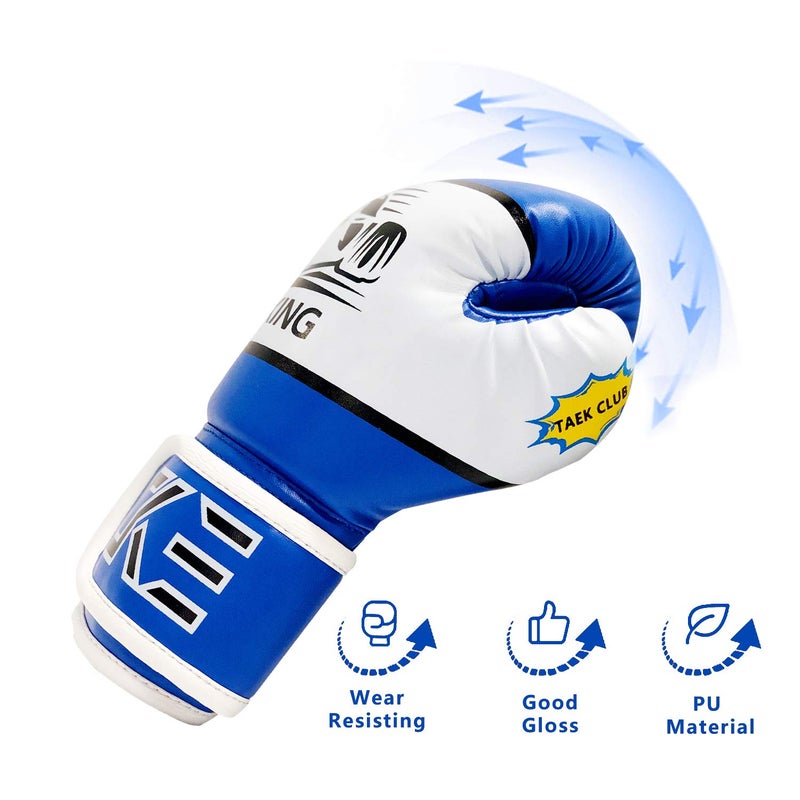 CKE Kids Boxing Gloves for Kids Boys Girls Junior Youth Toddlers Age 5-12 Years Training Boxing Gloves for Punching Bag Kickboxing Muay Thai - Image 3